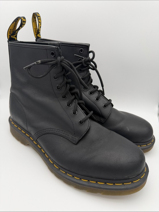 Dr. Martens Other - Dr Martens 1460 Smooth Leather 8 Hole Boots Black Men’s 11 Work Trendy Utility